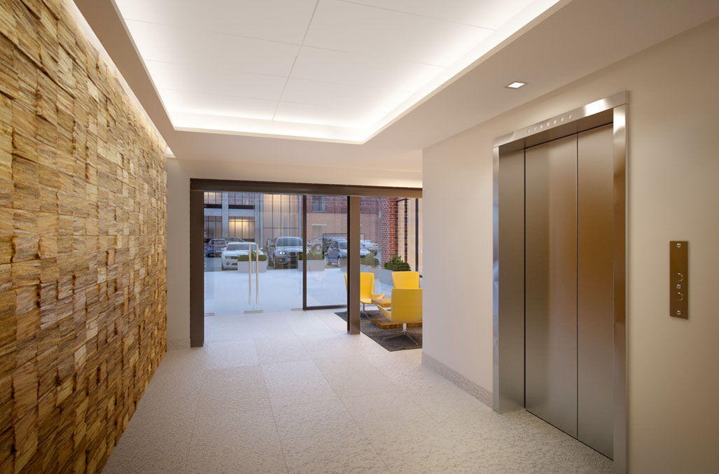 700 Canal Street Elevator Lobby